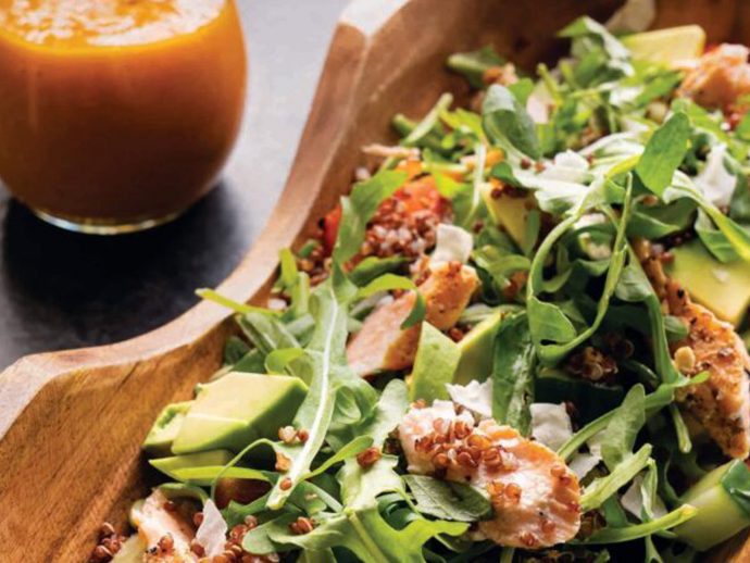 3 sizzling salads